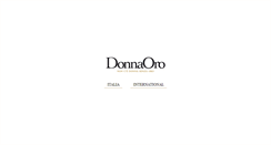 Desktop Screenshot of donnaoro.com